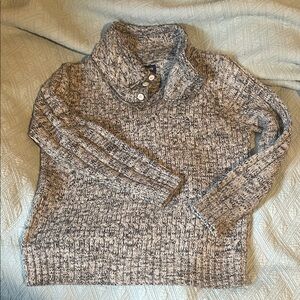 Elegant Marled Turtleneck Sweater Super Soft